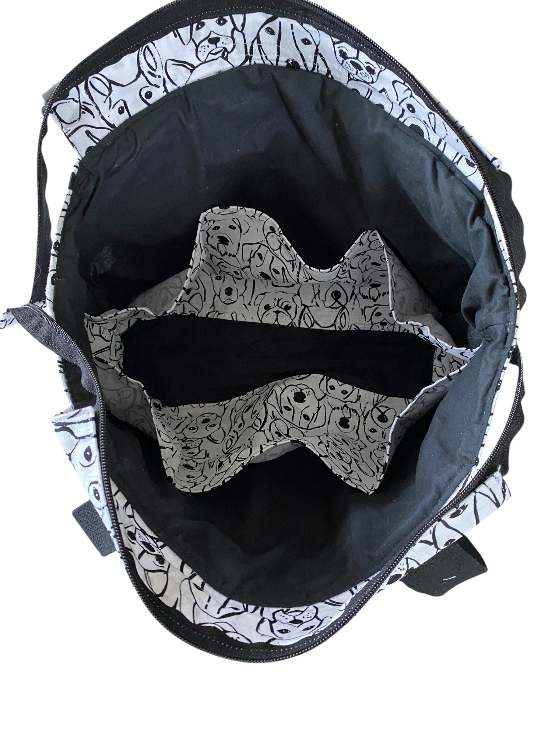 Dog Lovers Duo - Canvas Tote & Small Crossbody Bag