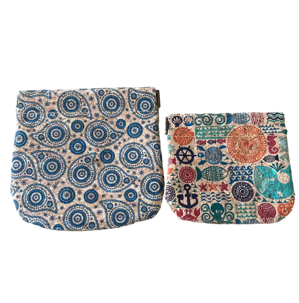Cork Snap Frame Pouch Sets