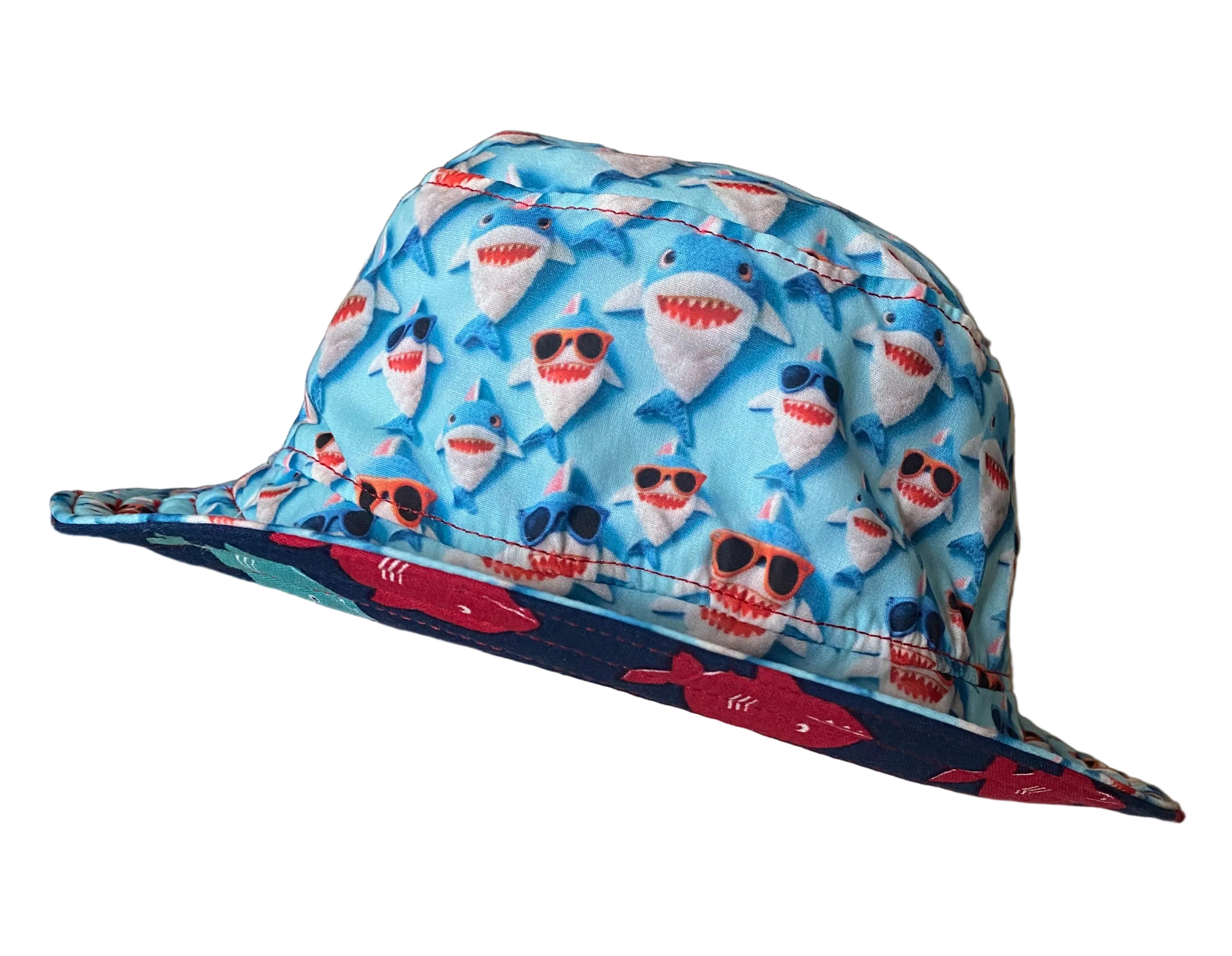 Children‘s Reversible Bucket Hats (16 -22") Many Options!