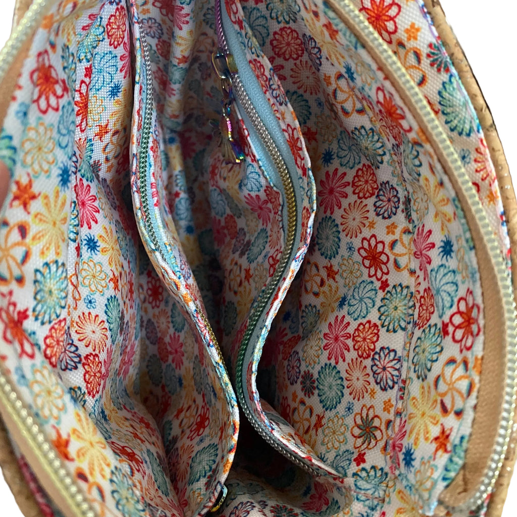 Cork & Vinyl Bucket Bag