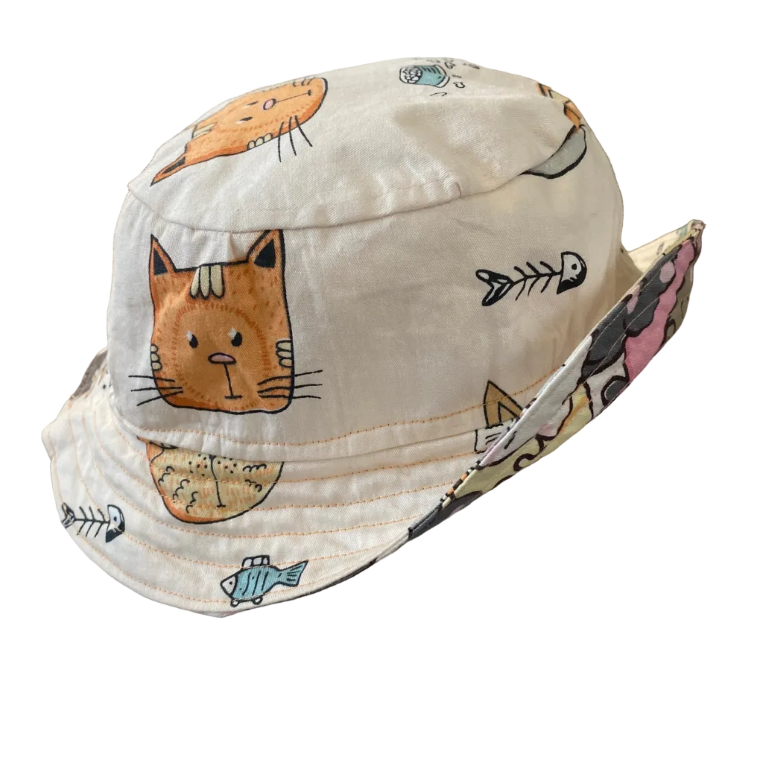 Children‘s Reversible Bucket Hats (16 -22") Many Options!