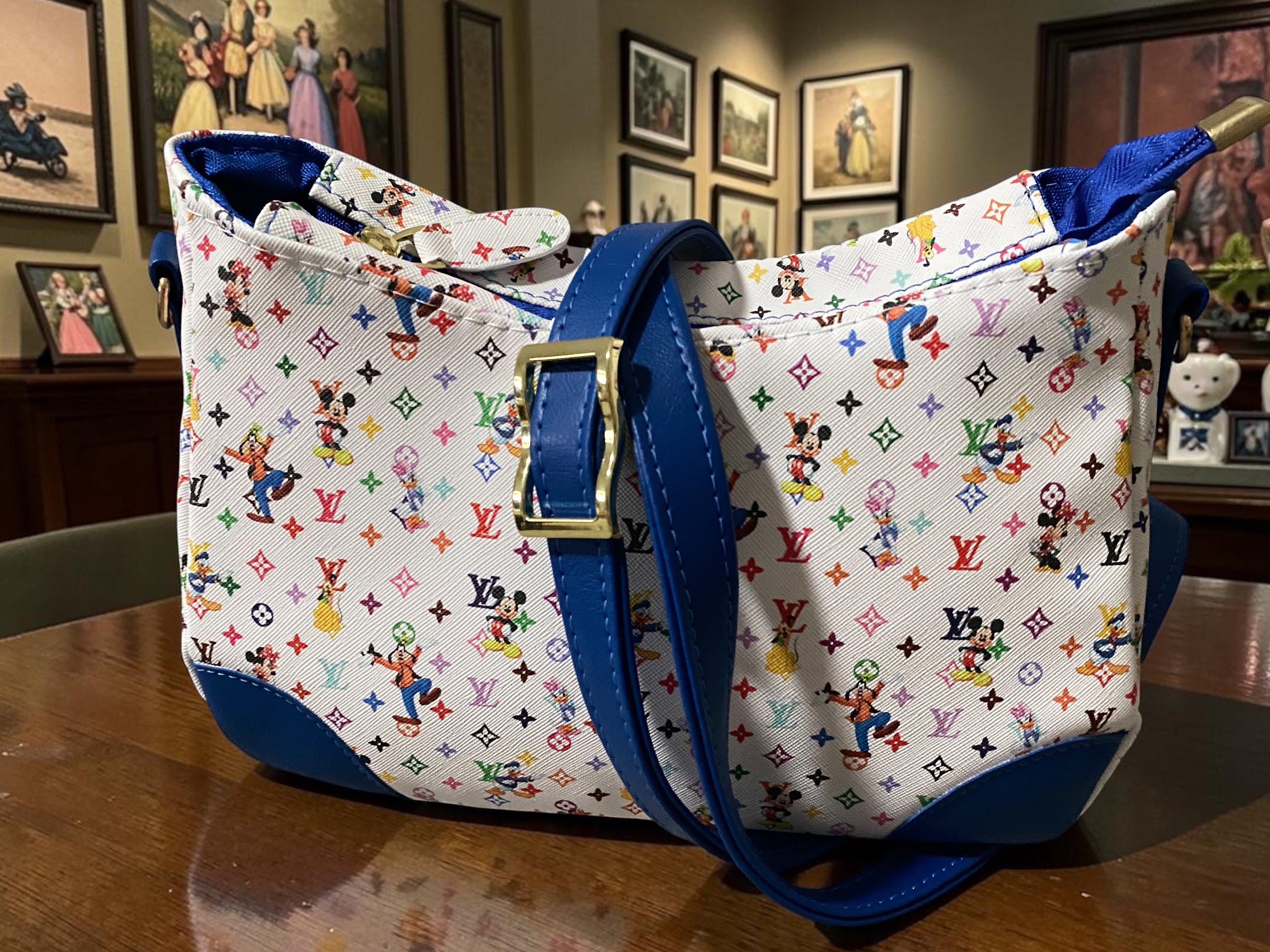 Crossbody/Shoulder Bag with accents ~ Branded Custom Vinyl
