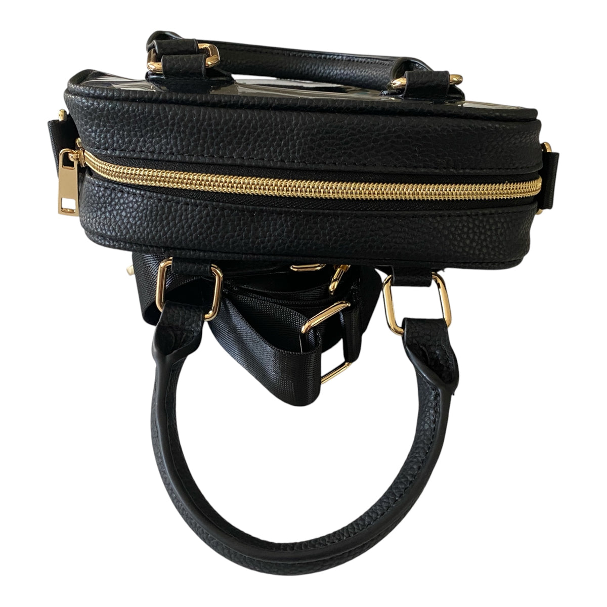 Philadelphia Eagles Clear Vinyl Stadium Bag, top carry handles & adjustable strap 8wx5hx2.75d