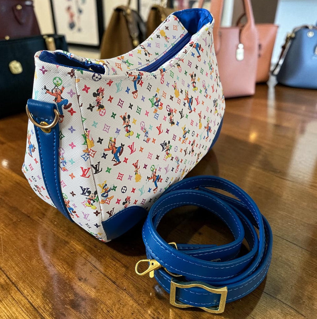 Crossbody/Shoulder Bag with accents ~ Branded Custom Vinyl