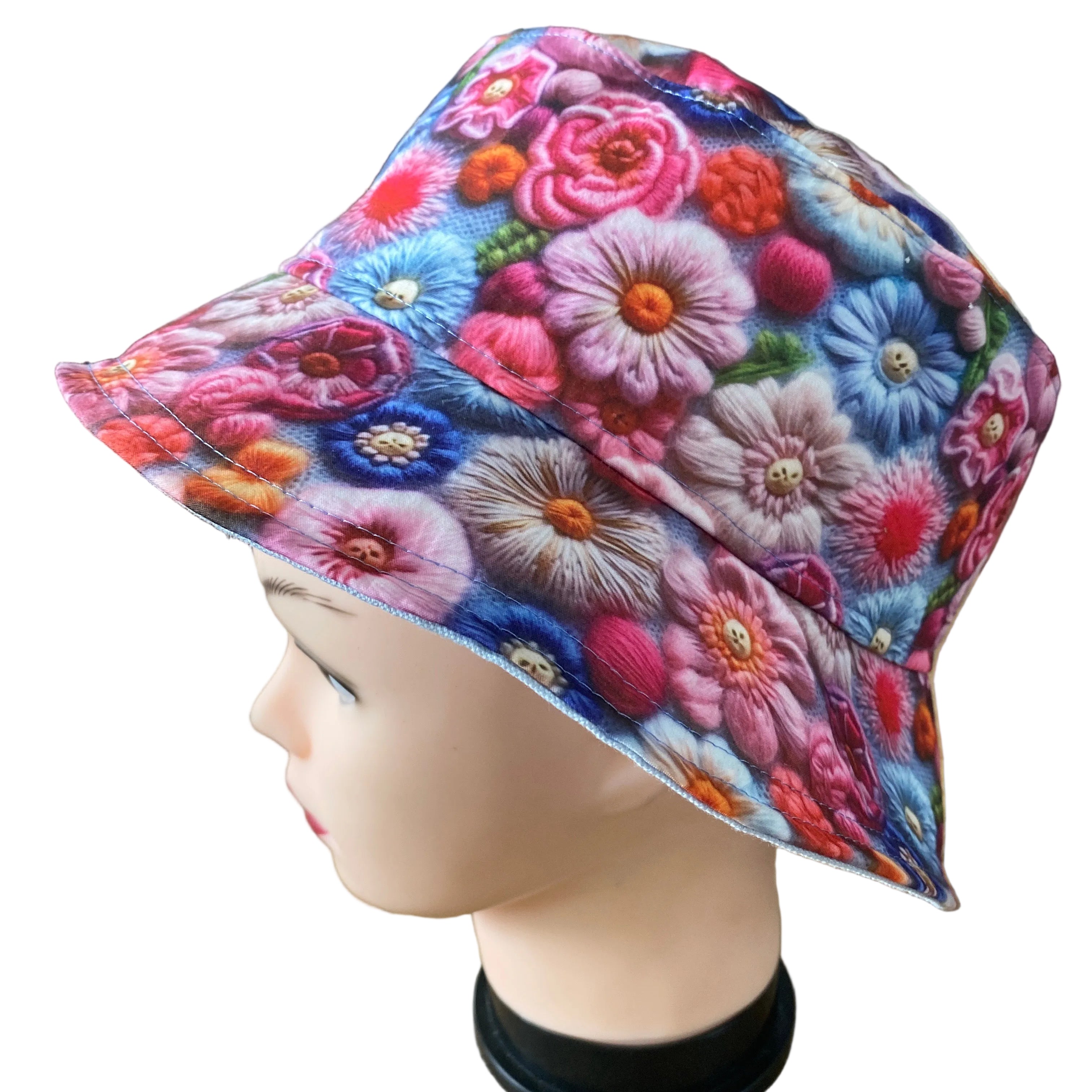 Adult Bucket Hats - Reversible           (22.5-23 inch)