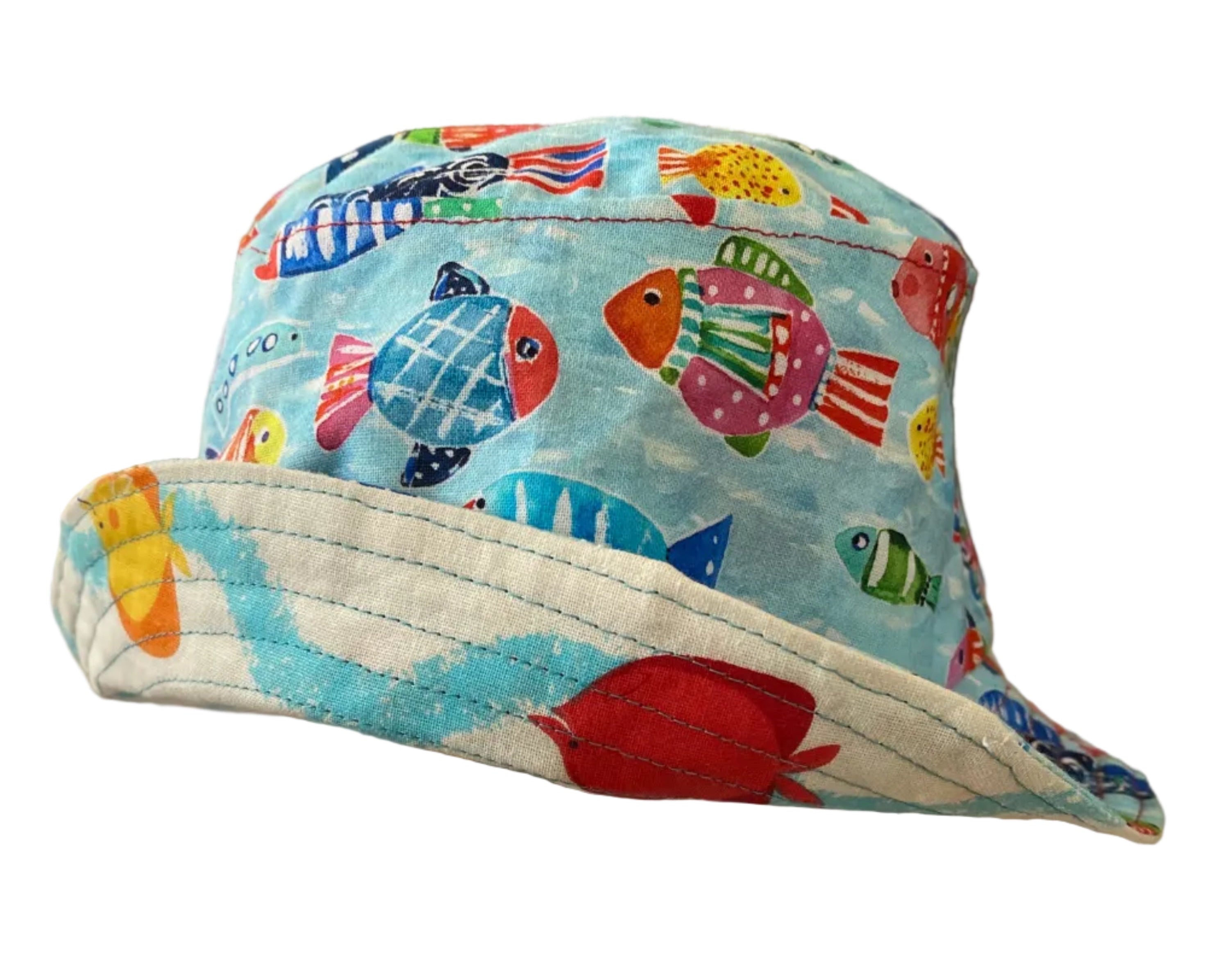 Children‘s Reversible Bucket Hats (16 -22") Many Options!
