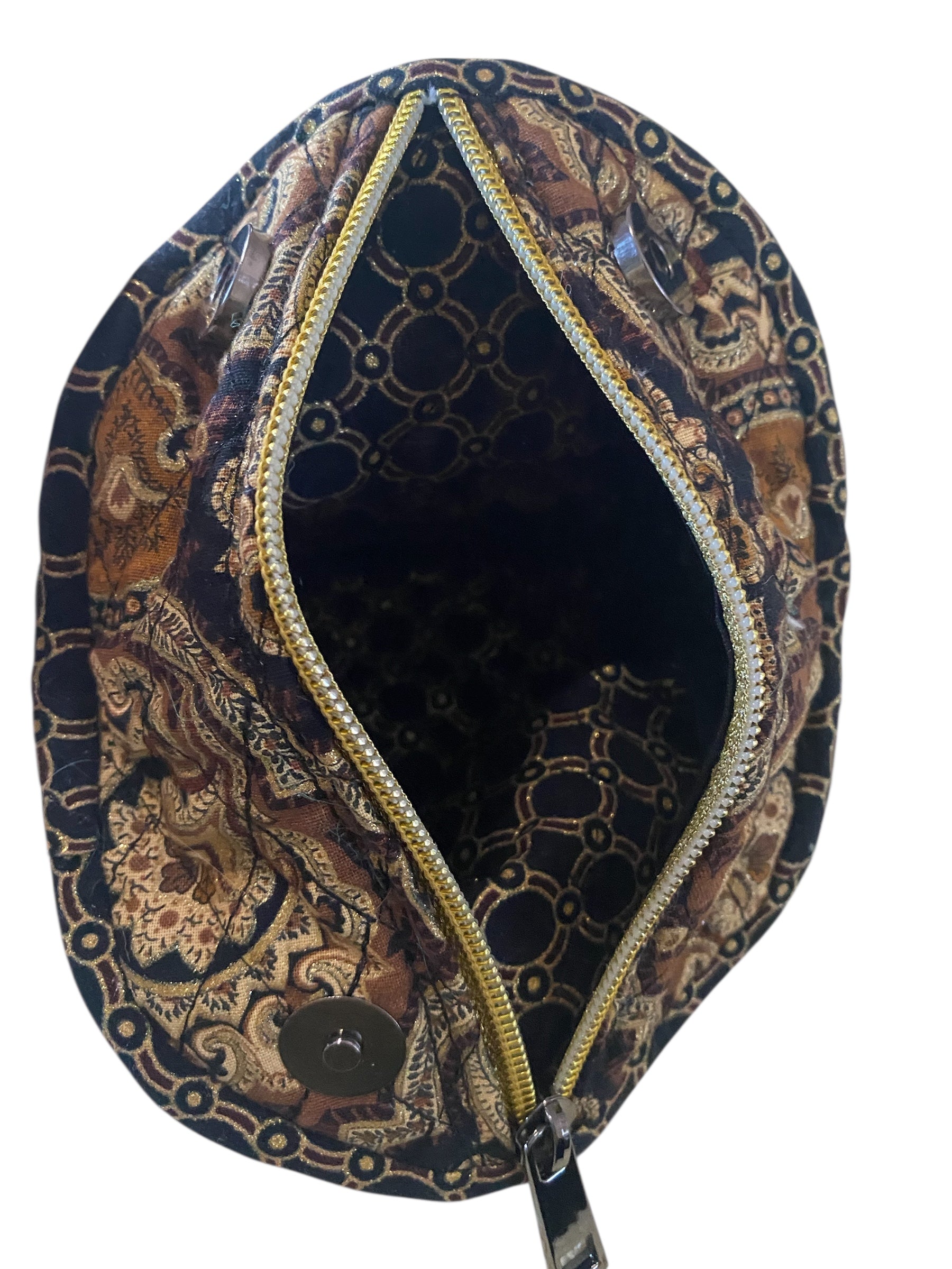 Dumpling Double Close Cosmetic/Medication/Accessory Pouch