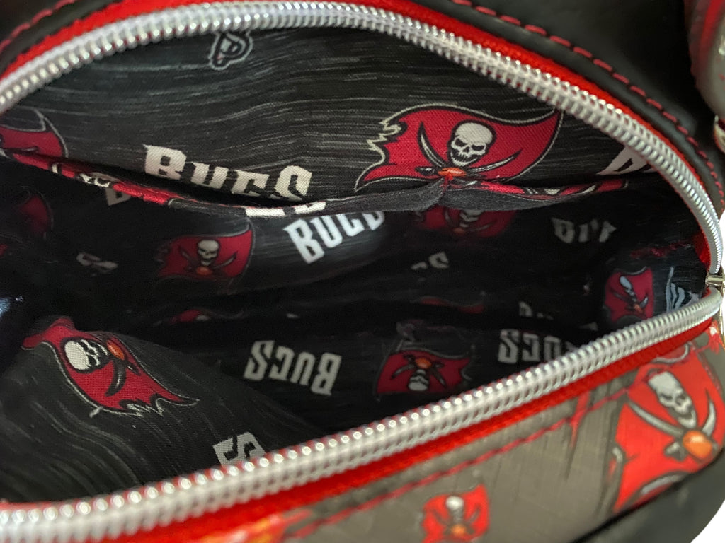 Tampa Bay Buccaneer  Mini Bowler Style Vinyl Bag