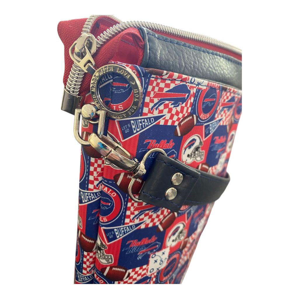 Buffalo Bills Custom Vinyl Crossbody Bag