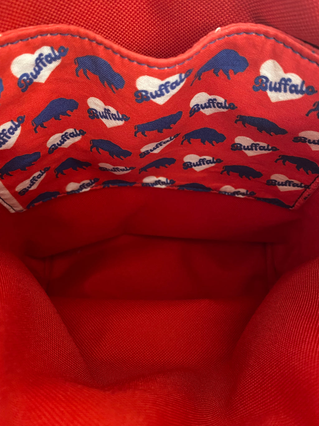 Buffalo Bills Custom Vinyl Crossbody Bag