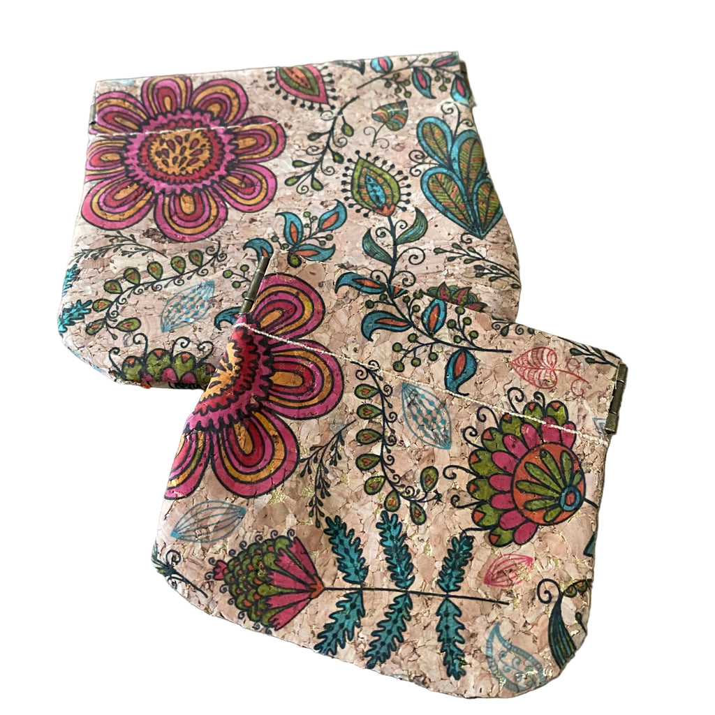Cork Snap Frame Pouch Sets