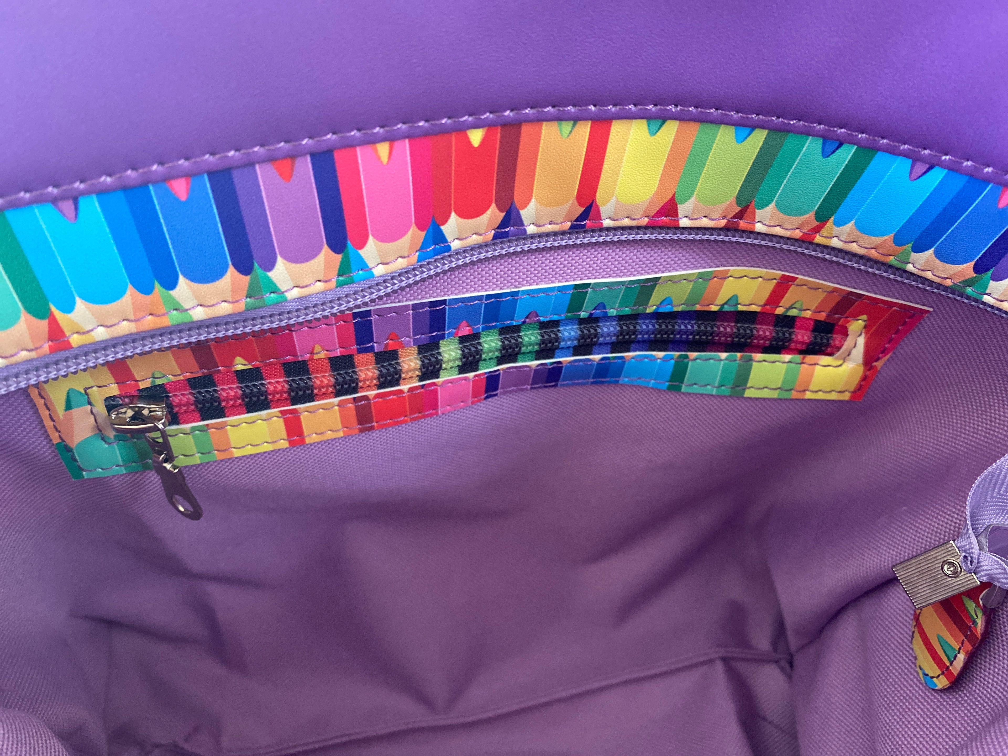 Art Lovers Tote and Clutch Pouch