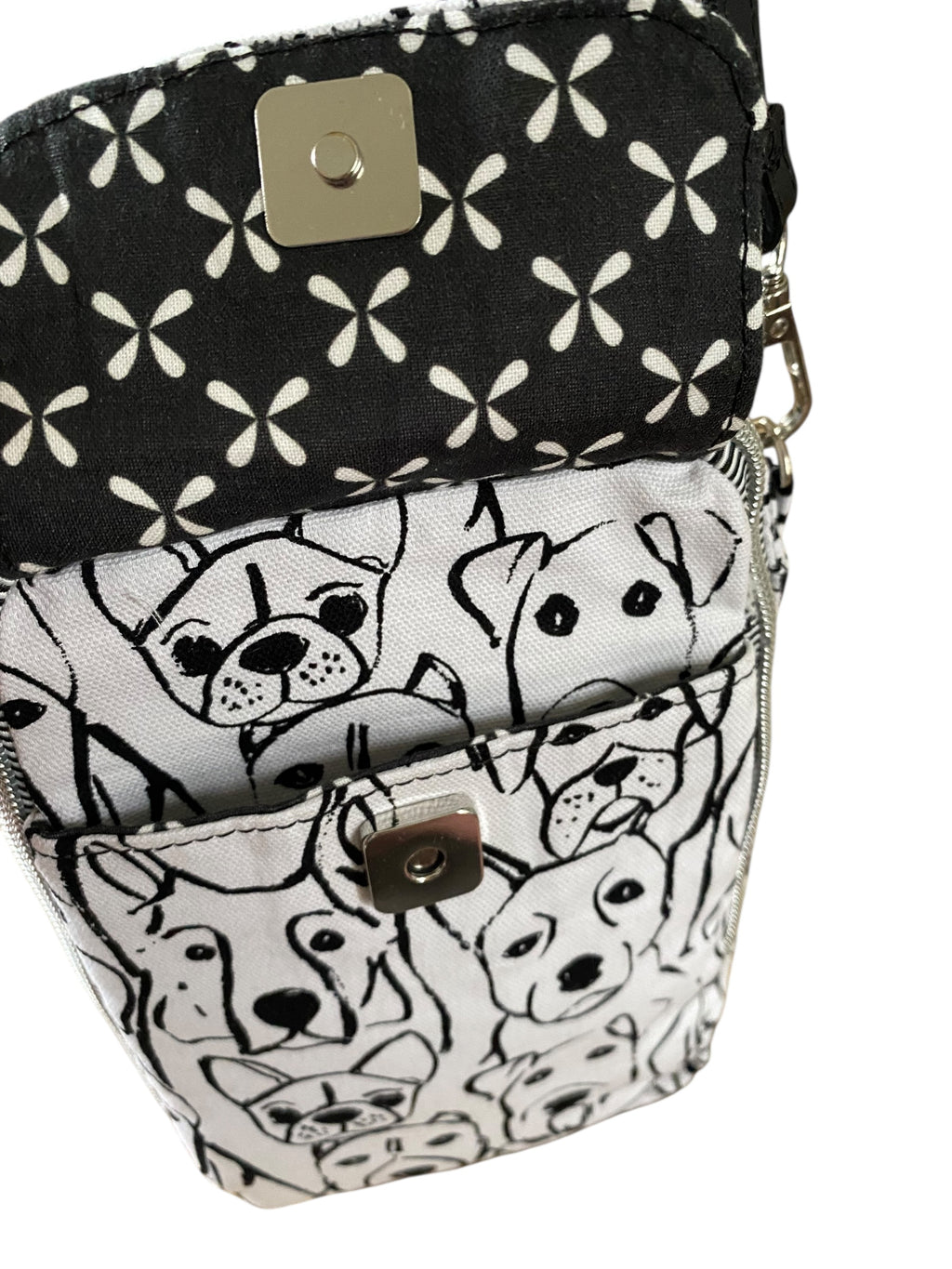 Dog Lovers Duo - Canvas Tote & Small Crossbody Bag