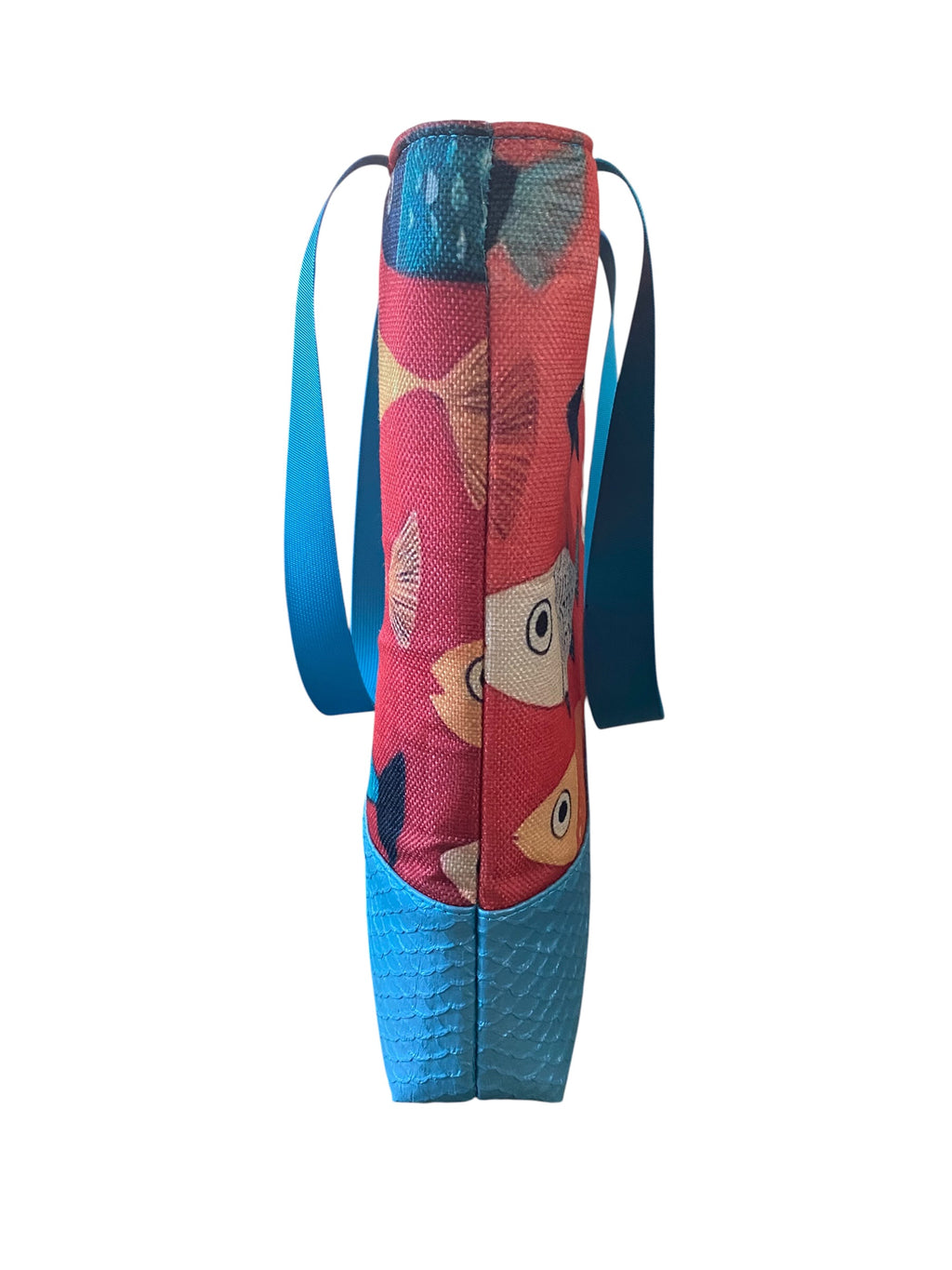 Large Linen & Vinyl Tote