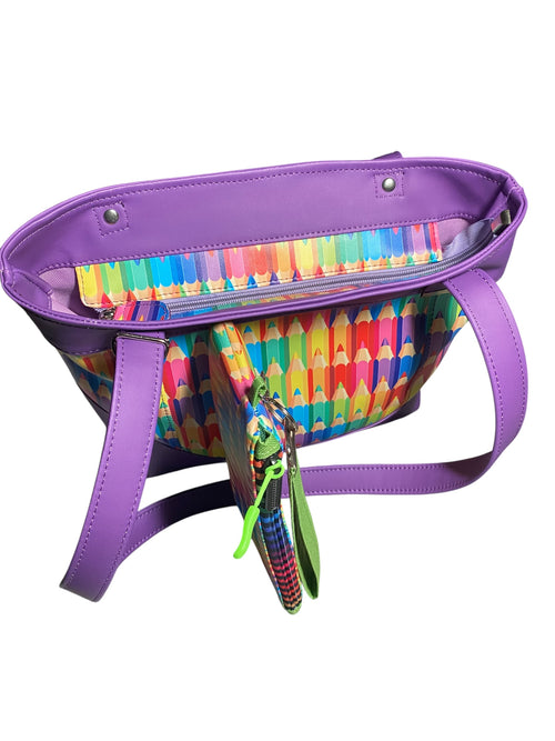 Art Lovers Tote and Clutch Pouch