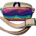 Essentials Crossbody Bag, Dual Zippers, Adjustable Strap, Vinyl, Cork, Faux Leather - Many Options!