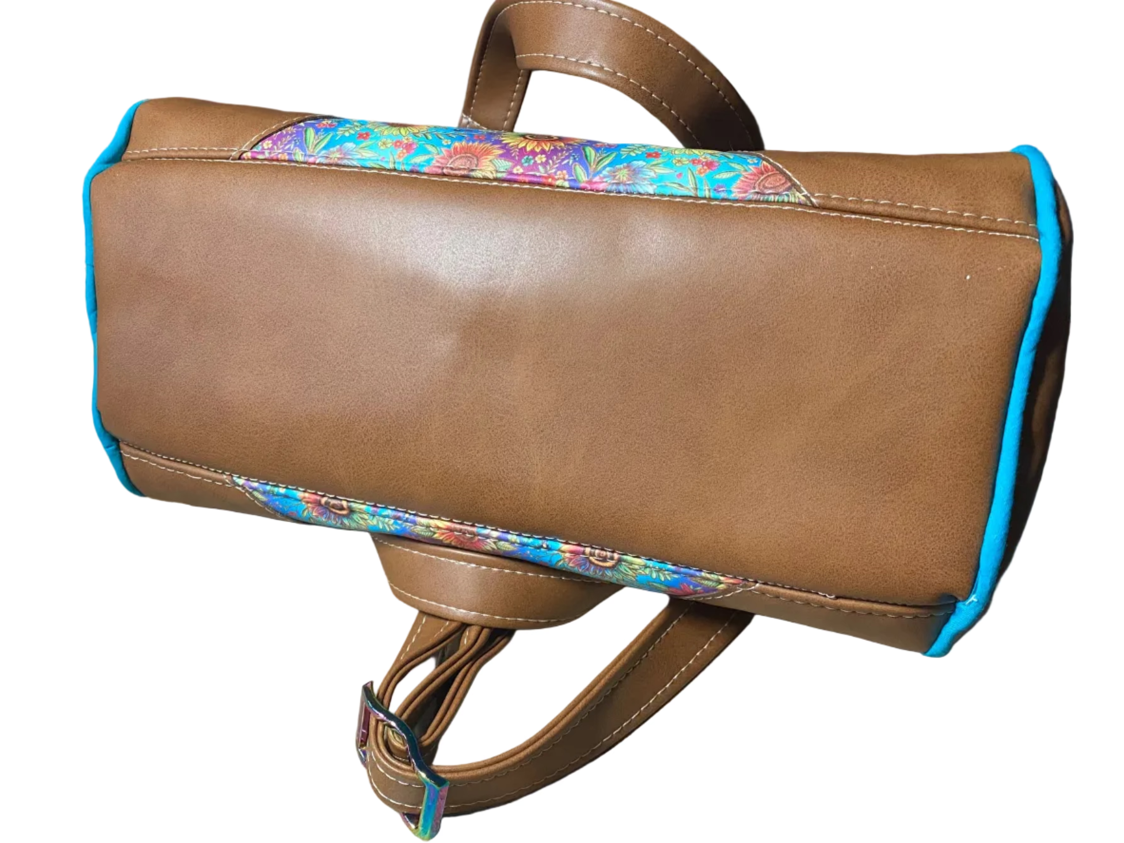 Sunflower Domed Handled & Strap Bag