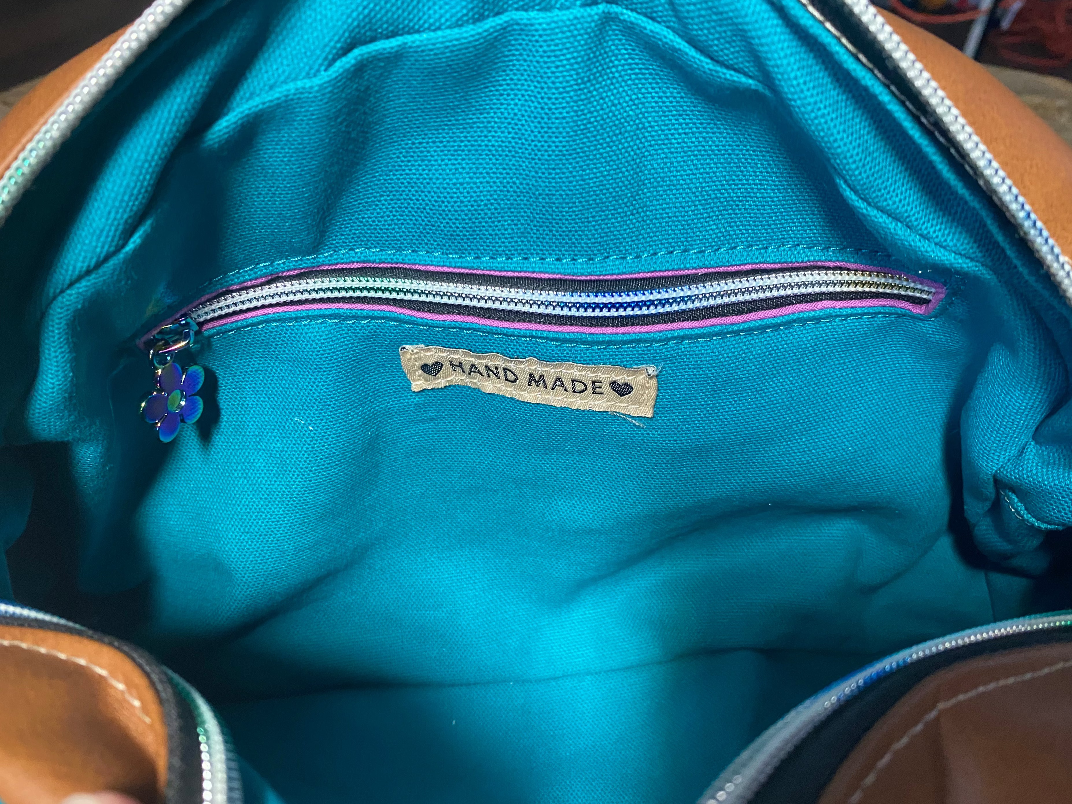 Sunflower Domed Handled & Strap Bag