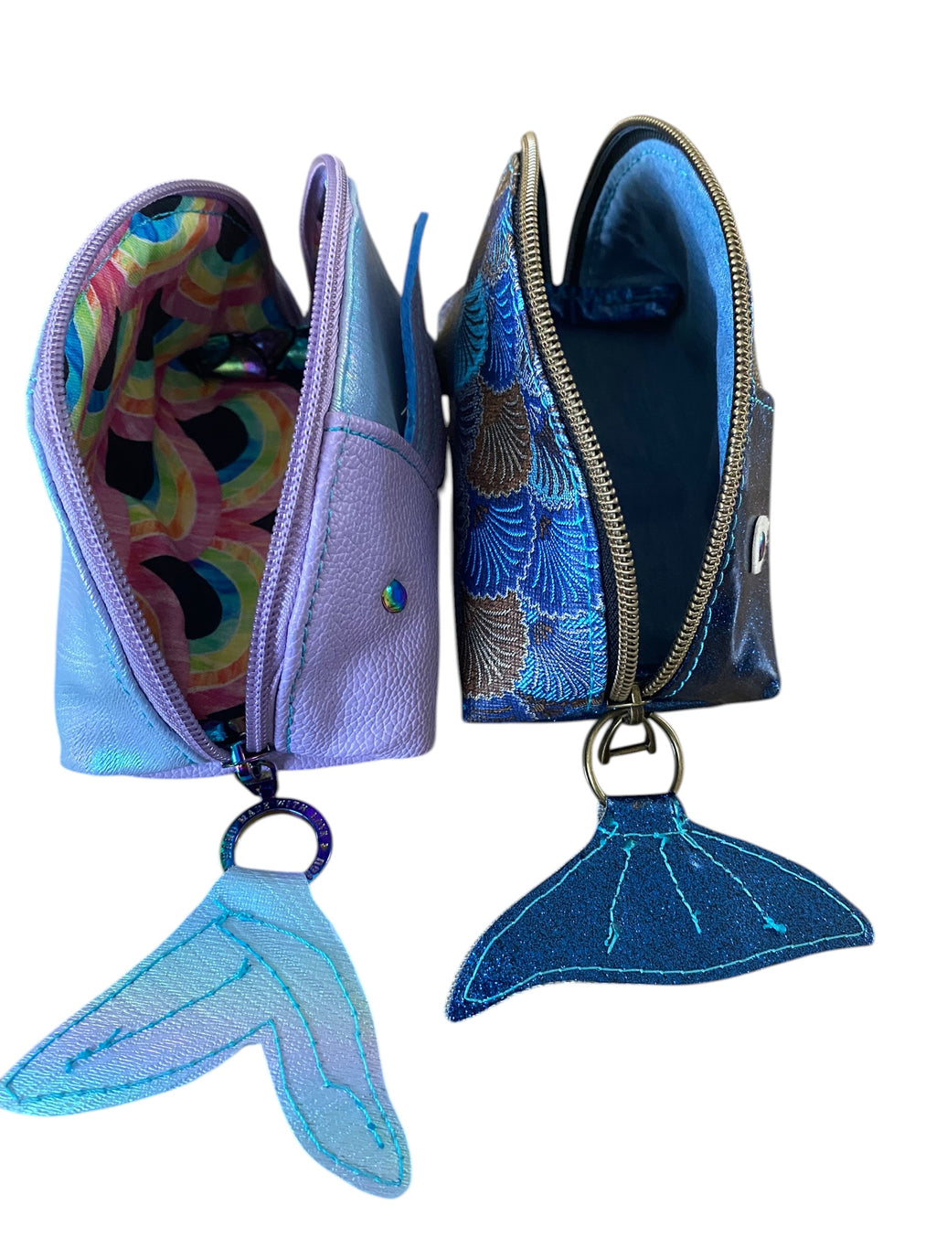 Tropical Fish Zip Up Bag                         Multiple Uses 6w x 3h x 3d
