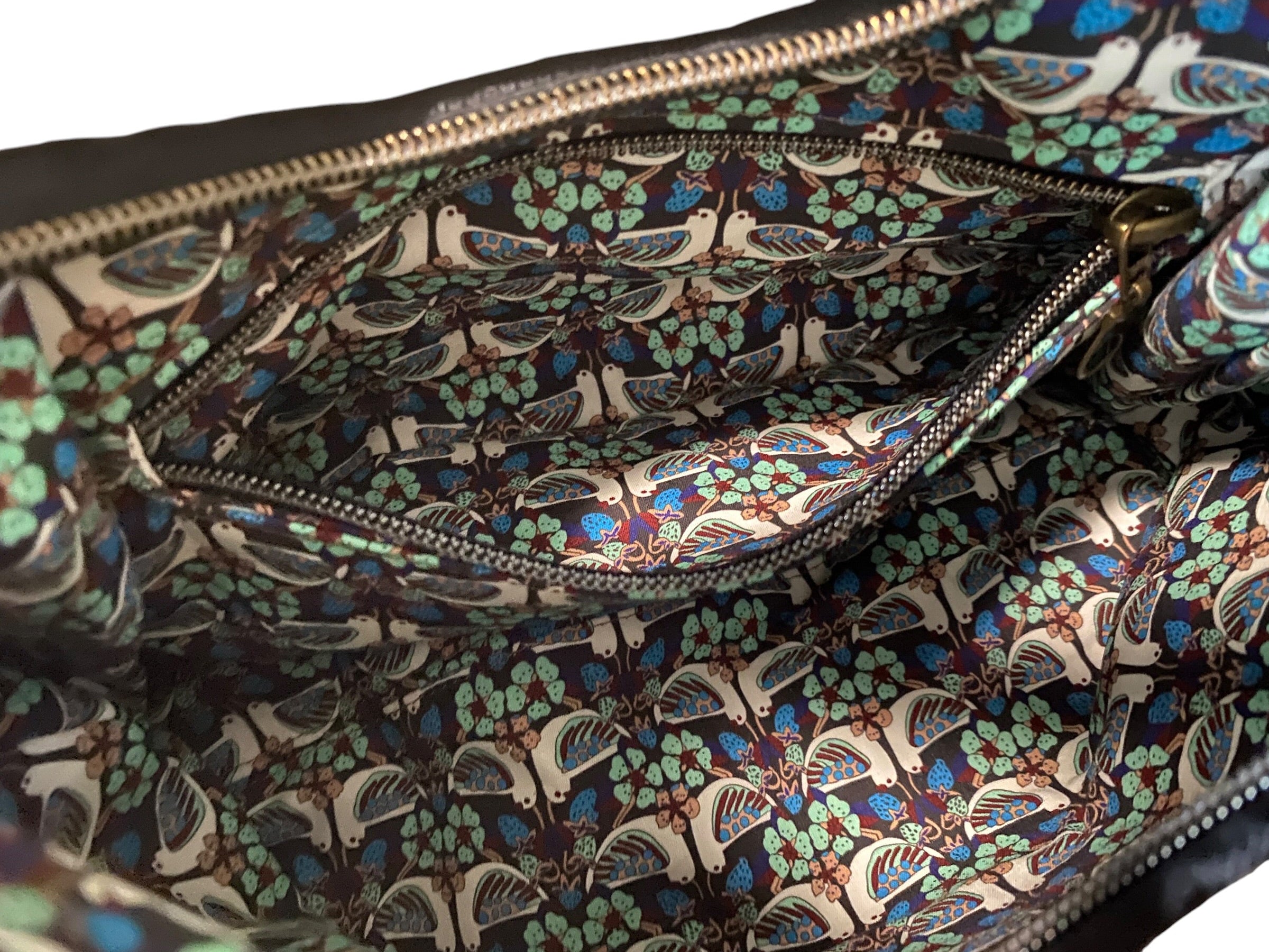 Crescent Basketweave Textured Shoulder Bag with Adjustable Strap