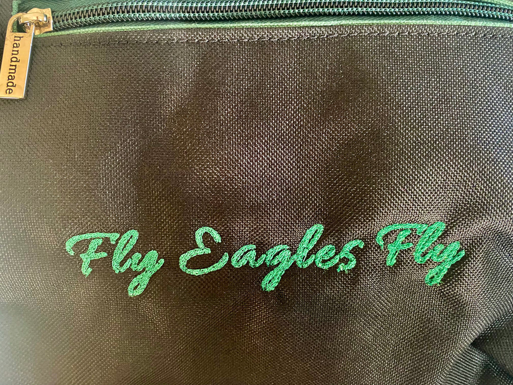 Philadelphia Eagles Custom Vinyl Crossbody Bag